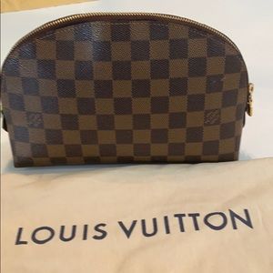 LOUIS VUITTON POCHETTE GM LARGE COSMETIC BAG